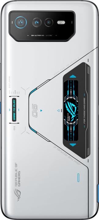 Produktbild ASUS ROG Phone 6 Pro (512 GB, Storm White, 6.78", Dual SIM, 50 Mpx, 5G)