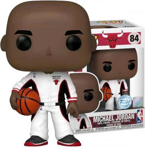 Immagine prodotto Funko NBA Legends POP! figura sportiva in vinile Michael Jordan (Bulls White Warmup) Esclusivo 9 cm