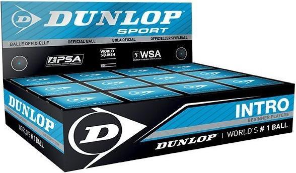 Dunlop Intro SquashBälle 12erPack