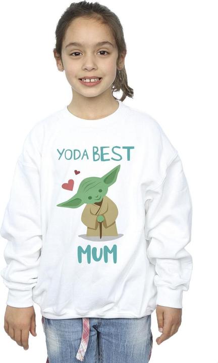 Image du produit Star Wars - Sweat YODA BEST MUM - Fille (128)