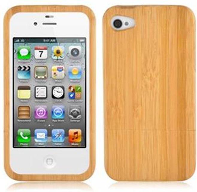 Actual product image Cadorabo Real wood cover (G4s, Apple iPhone 4)