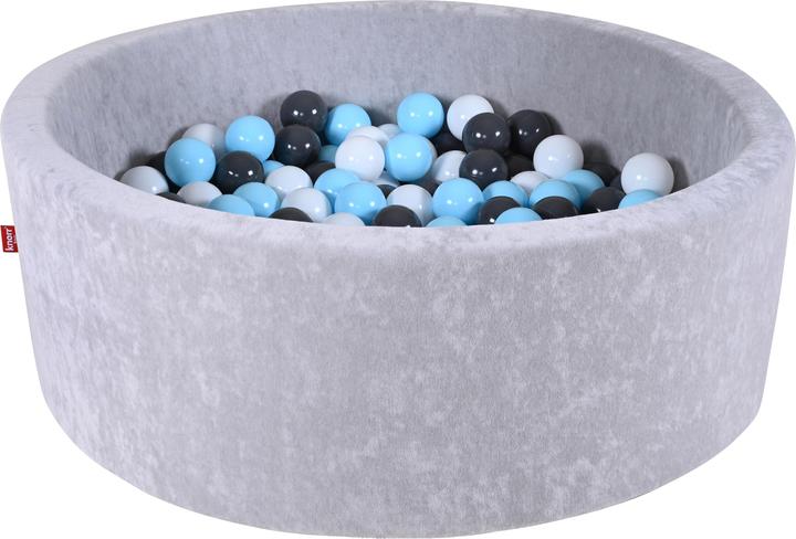 White, Grey, Blue