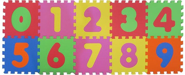 Immagine prodotto Knorrtoys Tappetino per puzzle - "Numeri"/10 pezzi/32 cm (32 x 32 cm)