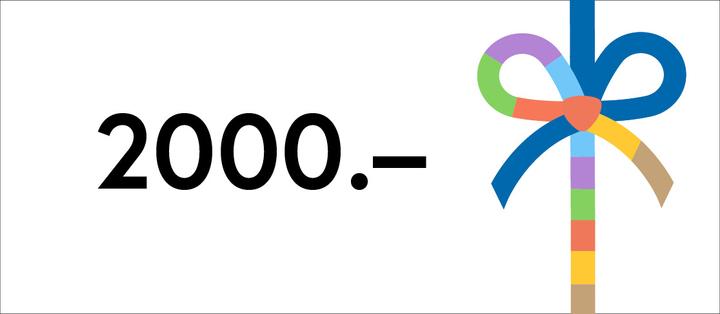 Actual product image Digital voucher for CHF 2000.–