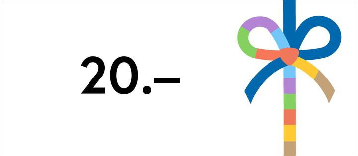 Digital voucher for CHF 20.–