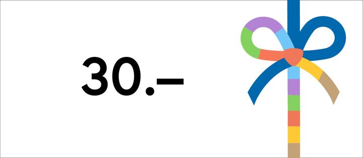 Bon d'achat numérique de CHF 30.–