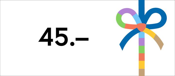 Bon d'achat numérique de CHF 45.–