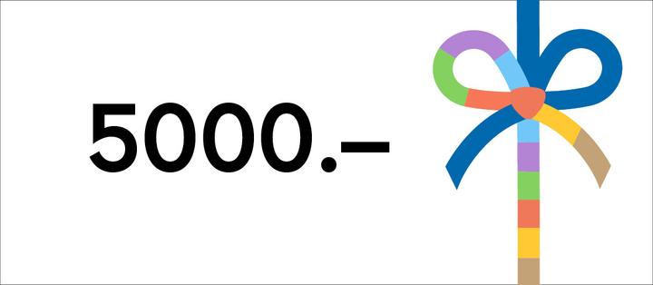 Digital voucher for CHF 5000.–