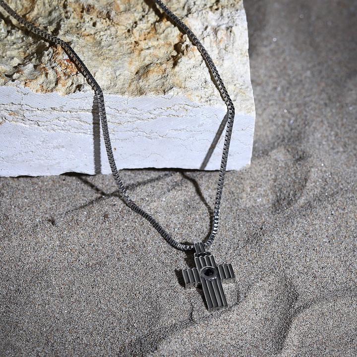 Immagine prodotto Morellato Collana da uomo in acciaio Cross Urban SABH28 (Acciaio inossidabile)