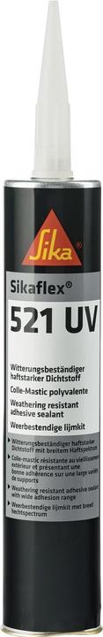 Produktbild Sika Sikaflex 521 UV, 300ml (0.50 kg, Weiss, 300 ml)