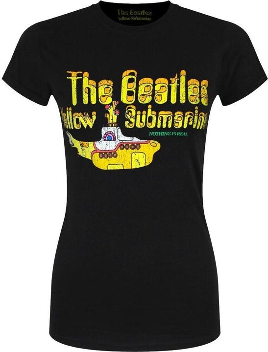Immagine prodotto Yellow Submarine Nothing Is Real Maglietta Donna (S)