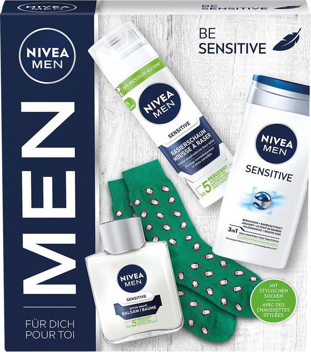 Immagine prodotto Nivea Men Set regalo uomo Be Sensitive (Set per la cura del corpo)