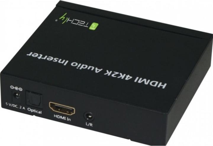 Produktbild EFB Elektronik GmbH HDMI 4K2K Audio Inserter Konverter, Mit dem HDMI 4K2K Audio Inserter Konverter können Sie ein e