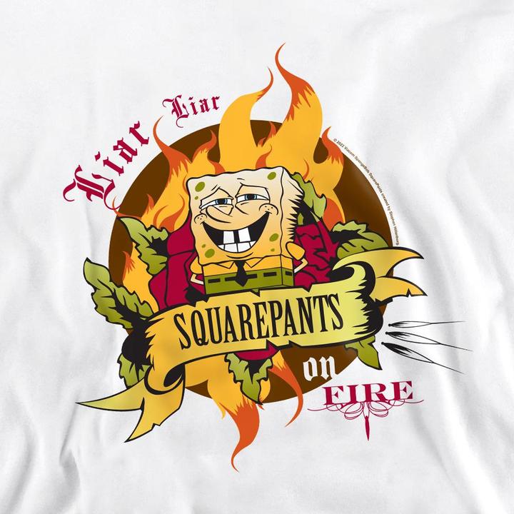 Produktbild Spongebob Squarepants Liar Liar Pants On Fire Sweatshirt (M)