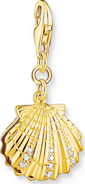 Produktbild Thomas Sabo Charm Club Muschel Gold (925er Silber, 750er Vergoldung)