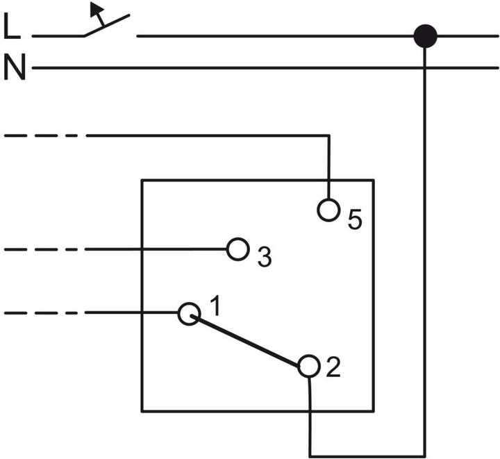Actual product image Busch-Jaeger 2710/1 U (1101-0-0919)