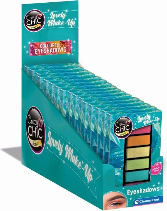 Produktbild Clementoni Crazy Chic Lidschatten Tropical, 8Stk.