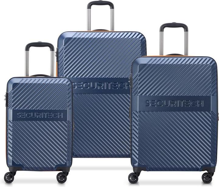 Delsey Securitech von Paris - Gepäckset Patrouille - 3 -Stück - Handgepäck 37L + Rampand 75L und 110 (68 l, Handgepäck (bis 50l))