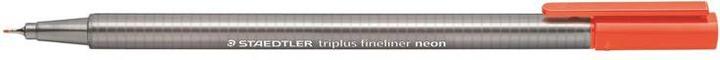 Actual product image Staedtler 334 Fineliner triplus neon red (Neon red, 1 x)
