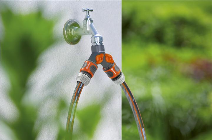Actual product image Gardena Double tap connection (2 way distributor, 26.50 mm)