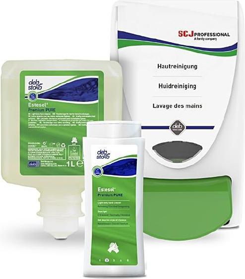 Actual product image Deb Stoko SC Johnson Hand Cleaner Estesol Premium PURE 2l liquid.soap-free. (Liquid soap, 2000 ml)