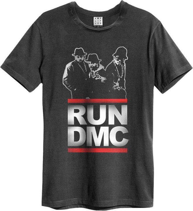 Actual product image Amplified Unisex Adult Run DMC Logo T-Shirt (L)