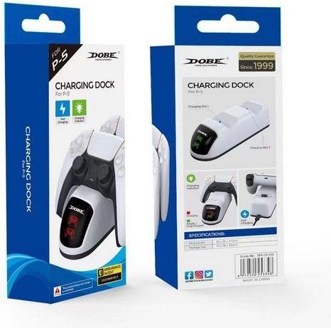 Immagine prodotto Dobe Stazione di ricarica per controller Sony PlayStation 5 (PS5)
