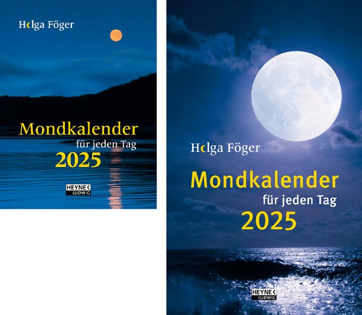 Produktbild Heyne Ludwig Mondkalender für jeden Tag (10.5 x 14 cm, Harter Einband, Deutsch)