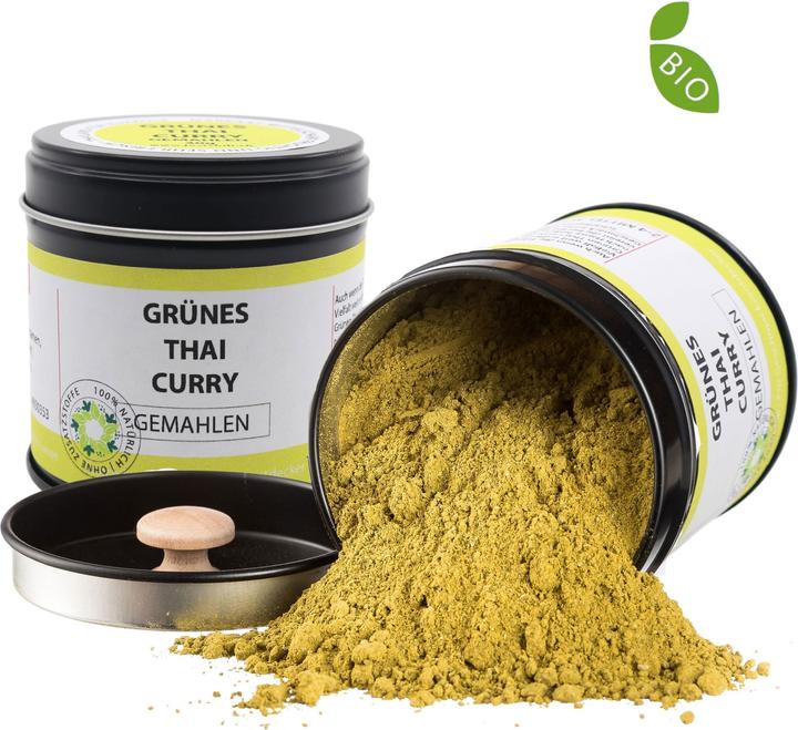 Produktbild Justchili Bio Grünes Thai Curry gemahlen (40 g)