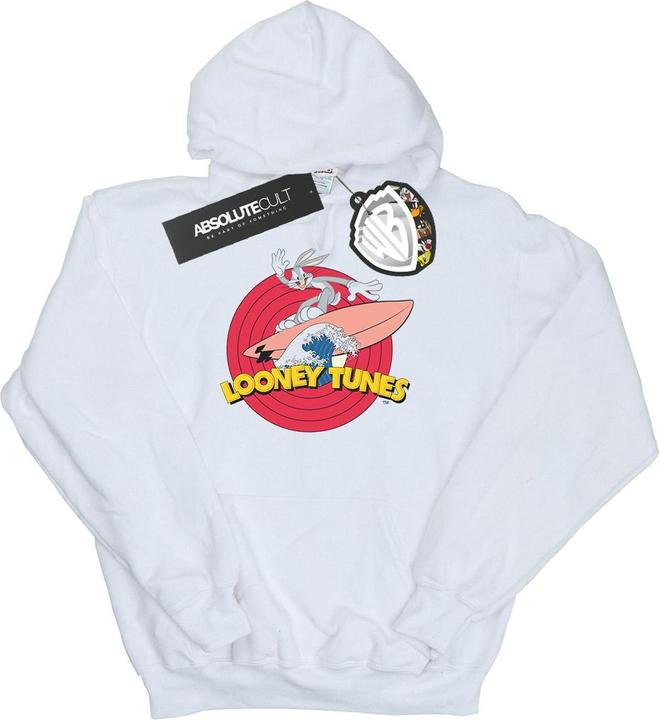 Immagine prodotto Looney Tunes Bugs Bunny Surfing Felpa con Cappuccio Uomo (S)