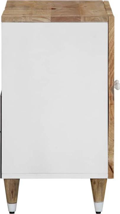 Actual product image VidaXL Vanity unit 62x33x58 cm solid mango wood (62 x 33 x 58 cm)