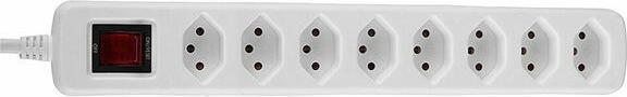 Image du produit Lindy Bloc d'alimentation avec interrupteur, CH (8 x, CEE 7/3, 1.40 m)
