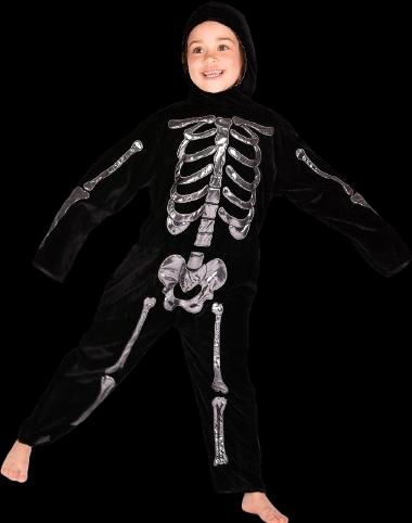 Den Goda Fen Deluxe Skeleton Jumpsuit (116 cm) (F77667L) (116)