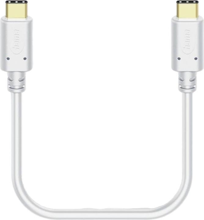 Image du produit Hama Câble USB,USB-C-USB-C,1,5 m,ws (1.50 m, USB 2.0, 60 W)