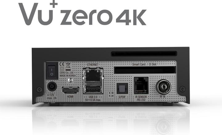 Produktbild Vu+ Zero 4K (1 GB, DVB-C/T2, CI-Schacht)