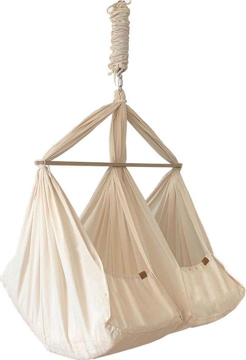 Image du produit Membantu Kit avec support avec berceau à ressort Jumeaux Premium et moteur LeeLo01 (Cozy Cradle)