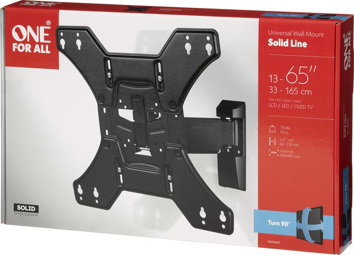 Actual product image One for All Solid WM4441 (Wall, 60", 50 kg)