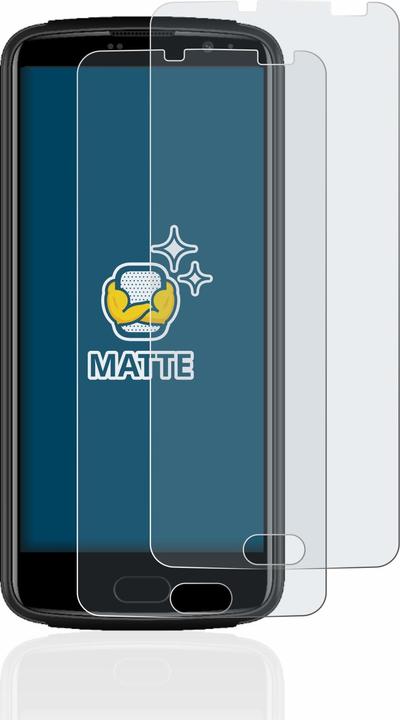 Productafbeelding BROTECT Anti-glansfolie Schermbeschermer Matte schermbeschermfolie (2 Stuk, Beafon M7 Lite Premium)