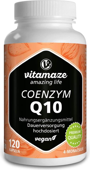 Actual product image Vitamaze Coenzym Q10 (120 Piece, Pills, 120 g)