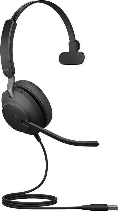 Actual product image Jabra Evolve2 40 SE UC Mono NC (USB-A) (Cable, USB-A)