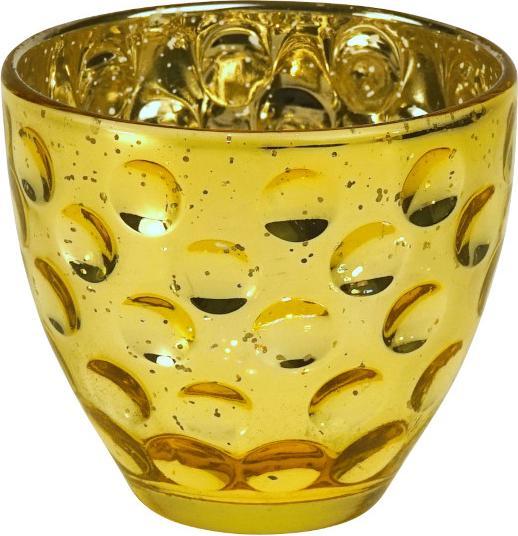 Produktbild Werner Voss Steven Windlicht gold 8x7cm (1 x, 8 x 7 cm)