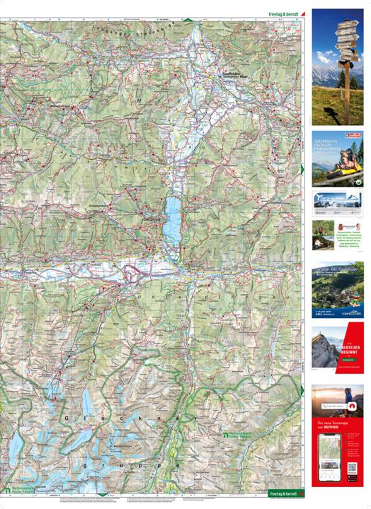 Immagine prodotto Zell am See - Kaprun, carta escursionistica, ciclistica e del tempo libero 1:50.000, freytag &