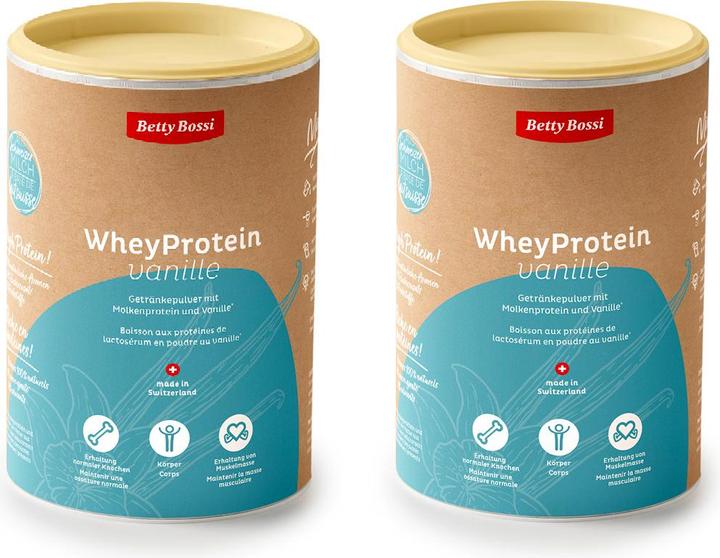 Image du produit Betty Bossi Aliments WheyProtein vanille, 600g, lot de 2 (2 pièce(s), 600 g)