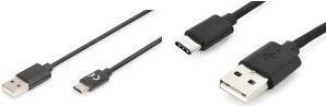 Produktbild Digitus USB C – USB A (1.80 m, USB 2.0)