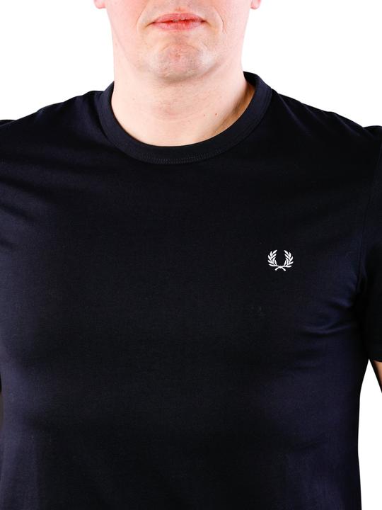 Actual product image Fred Perry Ringer T-Shirt navy (M)