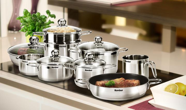Produktbild Karcher Jette (Pfannenset + Topfset, Edelstahl)