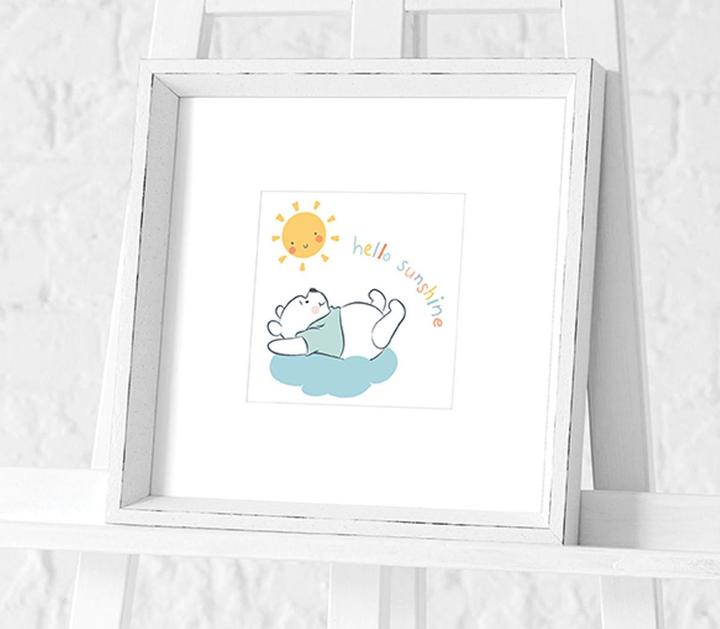 Immagine prodotto Winnie the Pooh Stampa Hello Sunshine (30 x 30 cm)