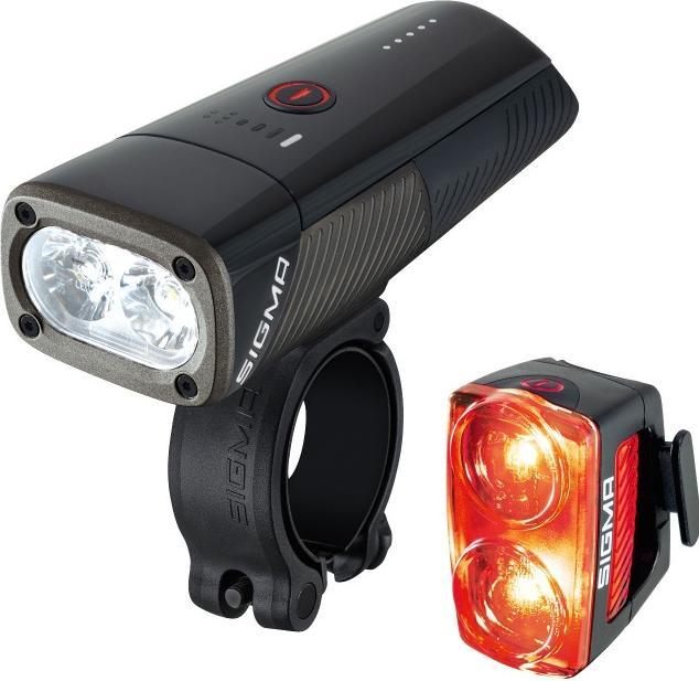 Actual product image Sigma Sport Powerled Evo Pro-Set (900 lm, 150 lm)