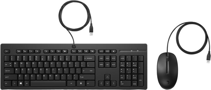 Produktbild HP 225 Wired Mouse and KB G2 DE (DE, Kabelgebunden)