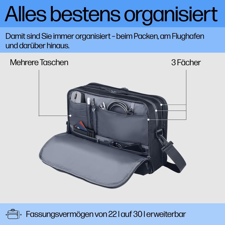 Produktbild HP Travel Plus 22L 16 Laptop Bag (16.10", Universal)